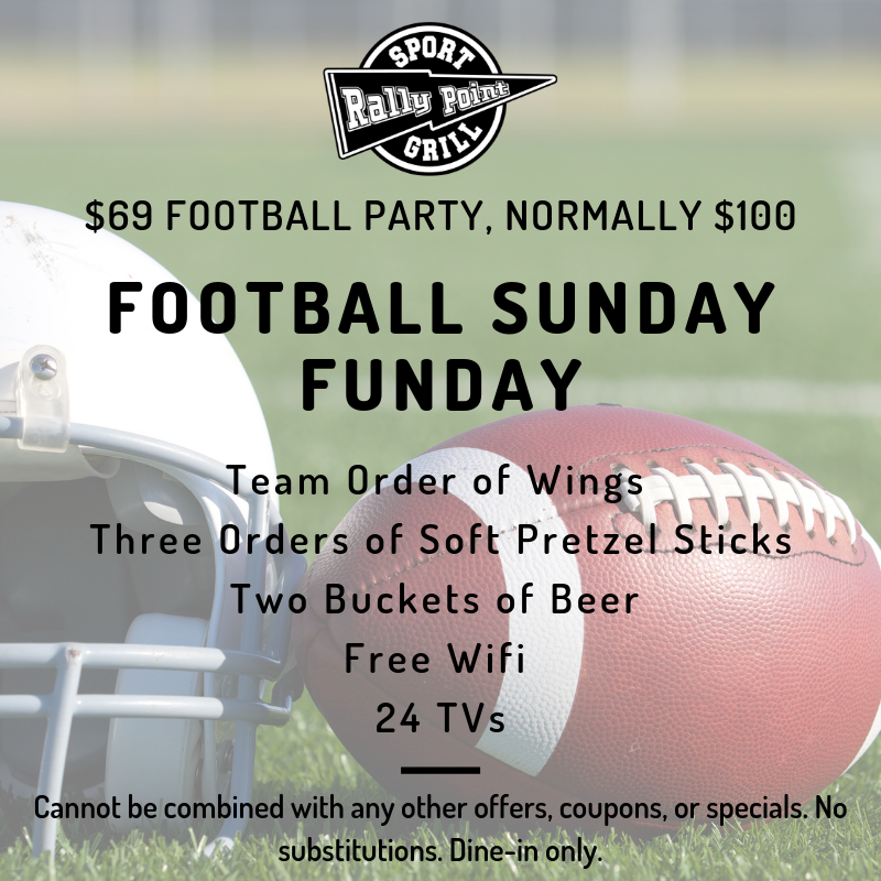 Sunday Football Specials