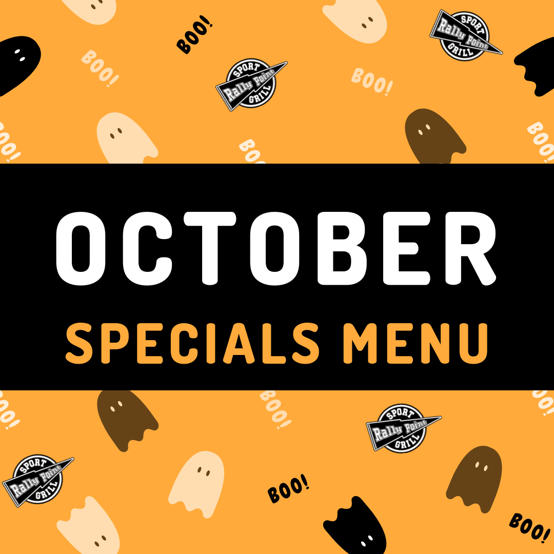 October Specials Menu